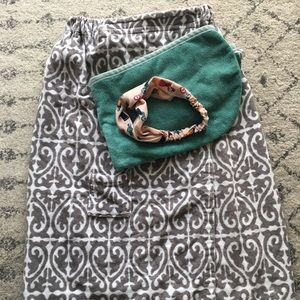 Bath Towel, Hair Wrap, and Head Band Bundle
